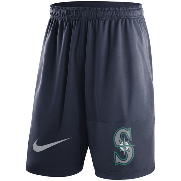 Men's Seattle Mariners Nike Navy Dry Fly Shorts [MLB_Shorts_Mariners_02 ...