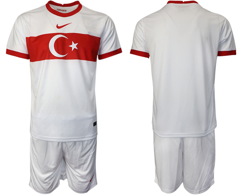 Men's Turkey Custom Euro 2021 White Soccer Jersey and Shorts Men's Hungary Custom Euro 2021 Soccer Jersey and Shorts (Check description if you want Women or Youth size)