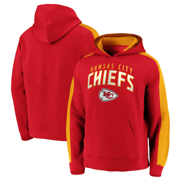 Men's Kansas City Chiefs Red Game Time Arch Pullover Hoodie [NikeNFL ...