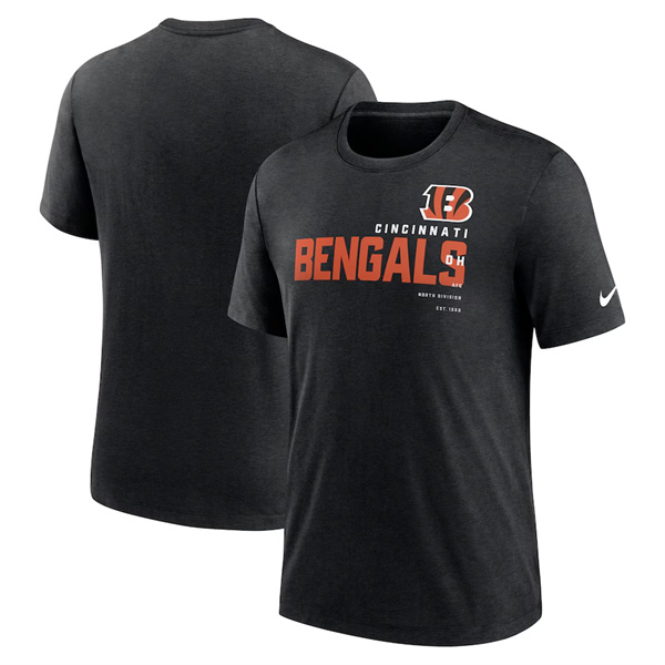 Men's Cincinnati Bengals Black 2024 Fan Limited T-Shirt （1pc Limited Each Order)