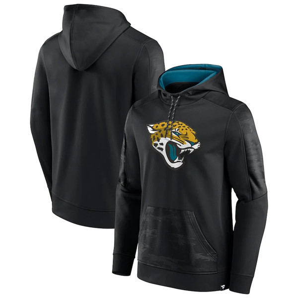 Men's Jacksonville Jaguars Black On The Ball Pullover Hoodie [NikeNFL ...