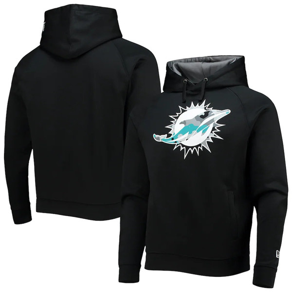 Men's Miami Dolphins Black Pullover Hoodie [NikeNFL_Dolphins ...