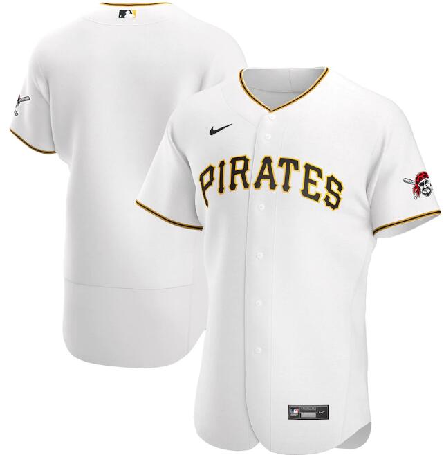 Men's Pittsburgh Pirates White Flex Base Stitched MLB Jersey