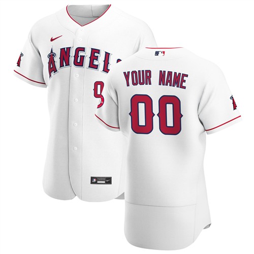 Men's Los Angeles Angels ACTIVE PLAYER Custom Authentic Stitched MLB Jersey