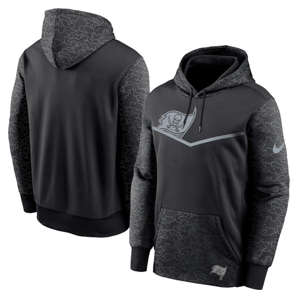 Men's Tampa Bay Buccaneers Black Reflective Therma Hoodie [NikeNFL ...