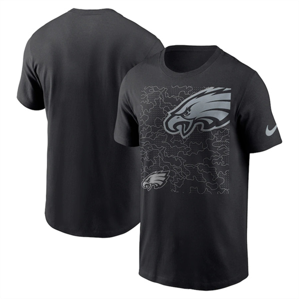 Men's Philadelphia Eagles Black T-Shirt [NikeNFL_Eagles_rdtjset445rtu ...