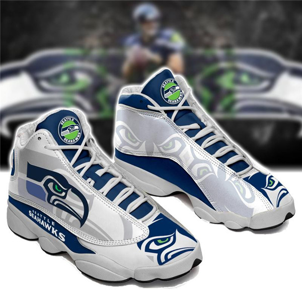 Women's Seattle Seahawks Limited Edition JD13 Sneakers 004