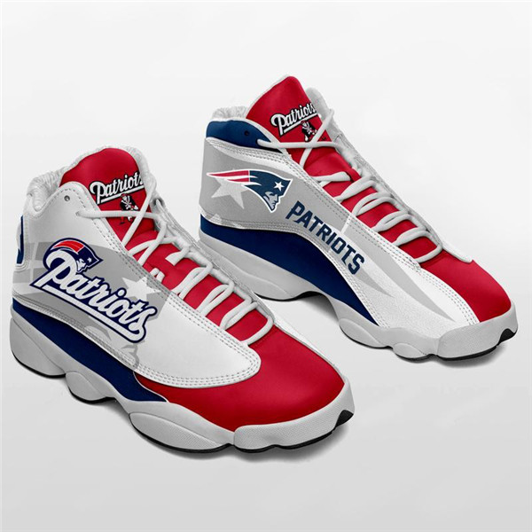 Women's New England Patriots Limited Edition JD13 Sneakers 004