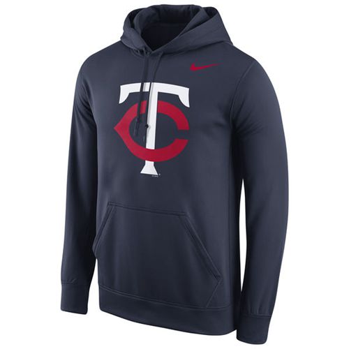 Minnesota Twins Nike Logo Performance Pullover Navy MLB Hoodie [MLB ...