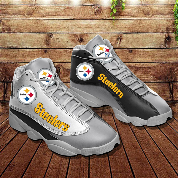 Women's Pittsburgh Steelers Limited Edition JD13 Sneakers 005