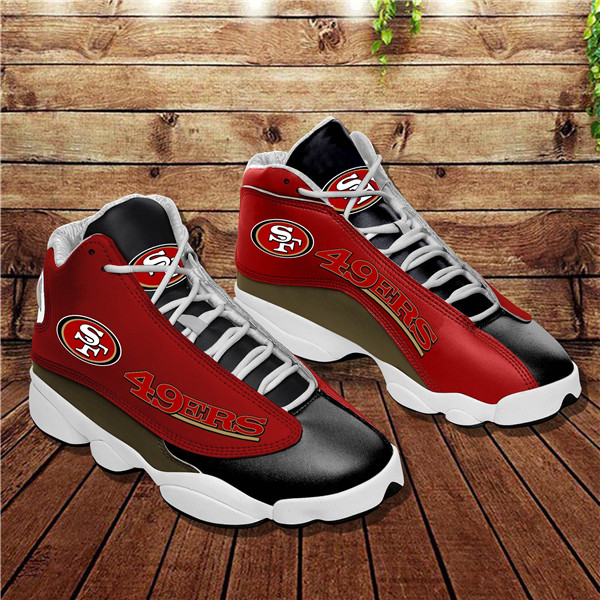Women's San Francisco 49ers Limited Edition JD13 Sneakers 005