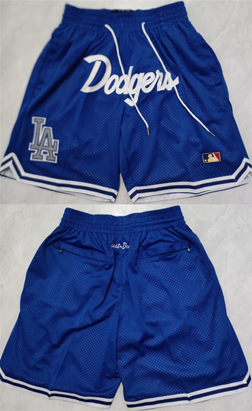 Men's Los Angeles Dodgers Royal Shorts (Run Smaller)