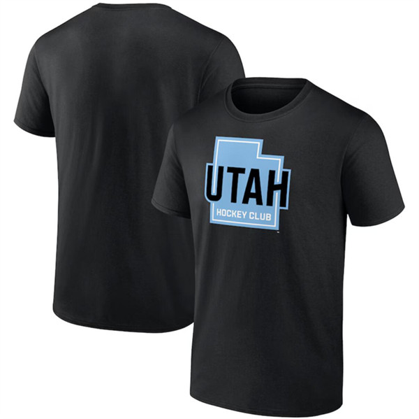 Men's Utah Hockey Club Black Tertiary T-Shirt