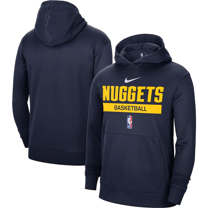 Men's Denver Nuggets Navy Spotlight Fleece Overhead Hoodie [NBA_Nuggets ...