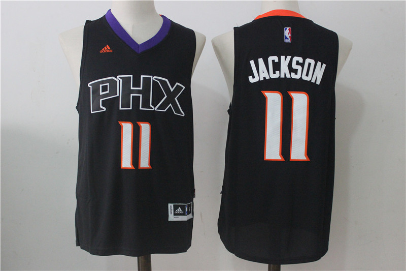 Men's Phoenix Suns #11 Josh Jackson Black Stitched NBA Jersey