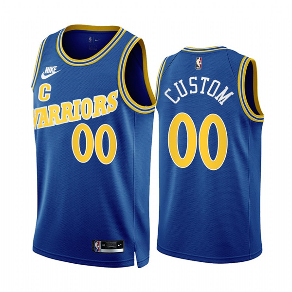 Men's Golden State Warriors Customized 2022/23 Royal Classic Edition
