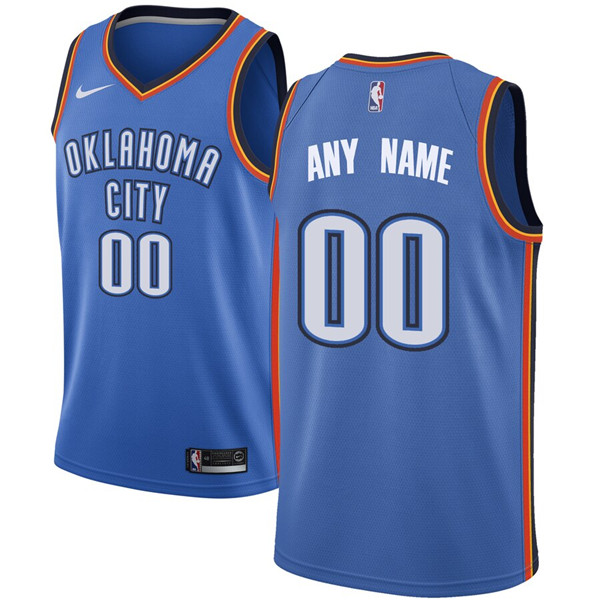 Oklahoma City Thunder Customized Stitched NBA Jersey