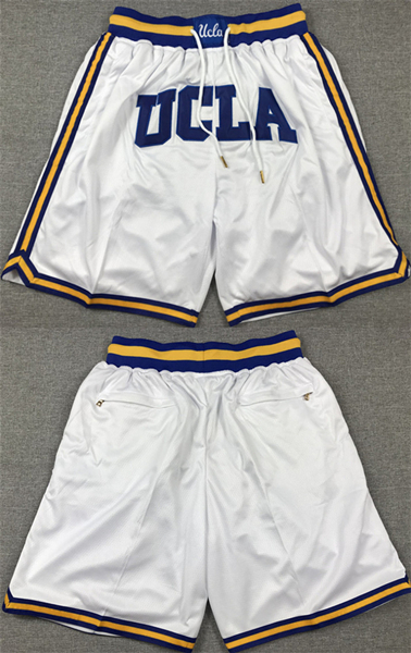 Men's UCLA Bruins White Shorts (Run Small)