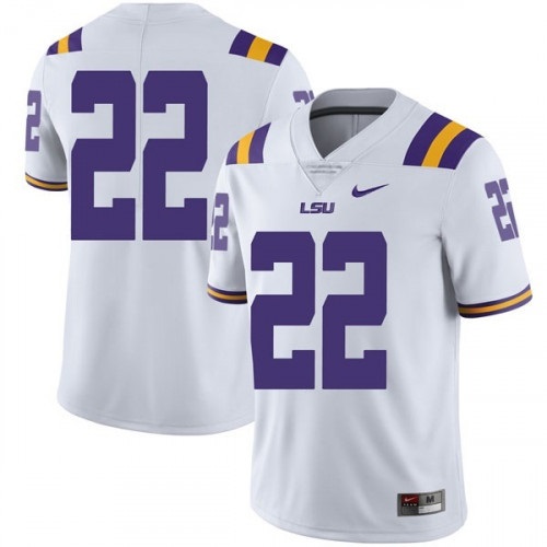 LSU Tigers #22 Clyde Edwards-Helaire White Limited Stitched NCAA Jersey