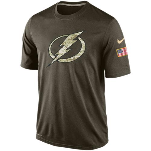 Men's Tampa Bay Lightning Salute To Service Nike Dri-FIT T-Shirt [NHL_Lightning_T-Shirts_001 