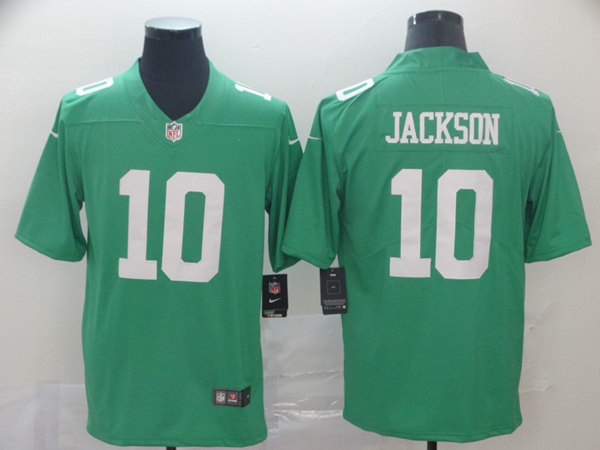 Men's Philadelphia Eagles #10 DeSean Jackson Green Limited Stitched NFL Jersey