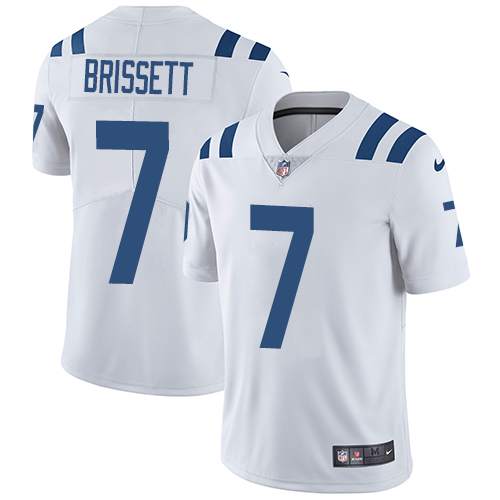 Youth Indianapolis Colts #7 Jacoby Brissett Royal White Vapor ...