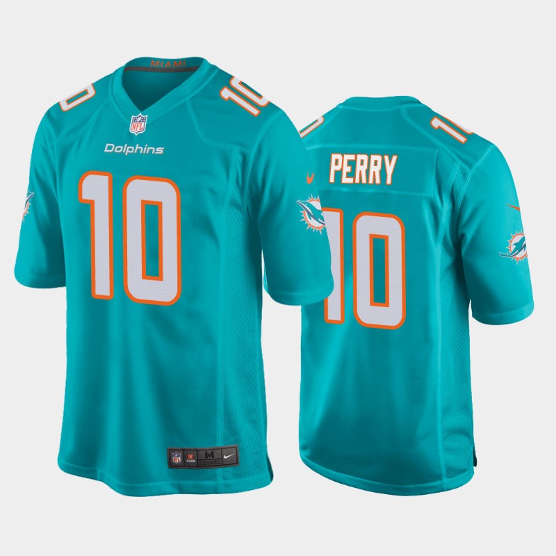 Men’s Miami Dolphins #10 Tyreek Hill Aqua Color Rush Limited Stitched ...