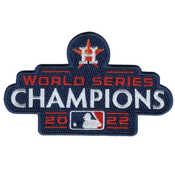 Houston Astros 2022 World Series Champions Embroidered Patch [MLB ...