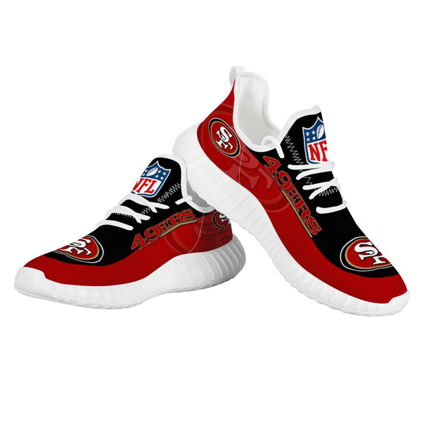 Women's NFL San Francisco 49ers Lightweight Running Shoes 003