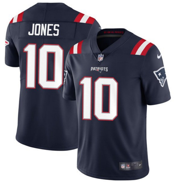Men's New England Patriots #10 Mac Jones Navy 2021 Vapor Untouchable Limited Stitched NFL Jersey (Check description if you want Women or Youth size)
