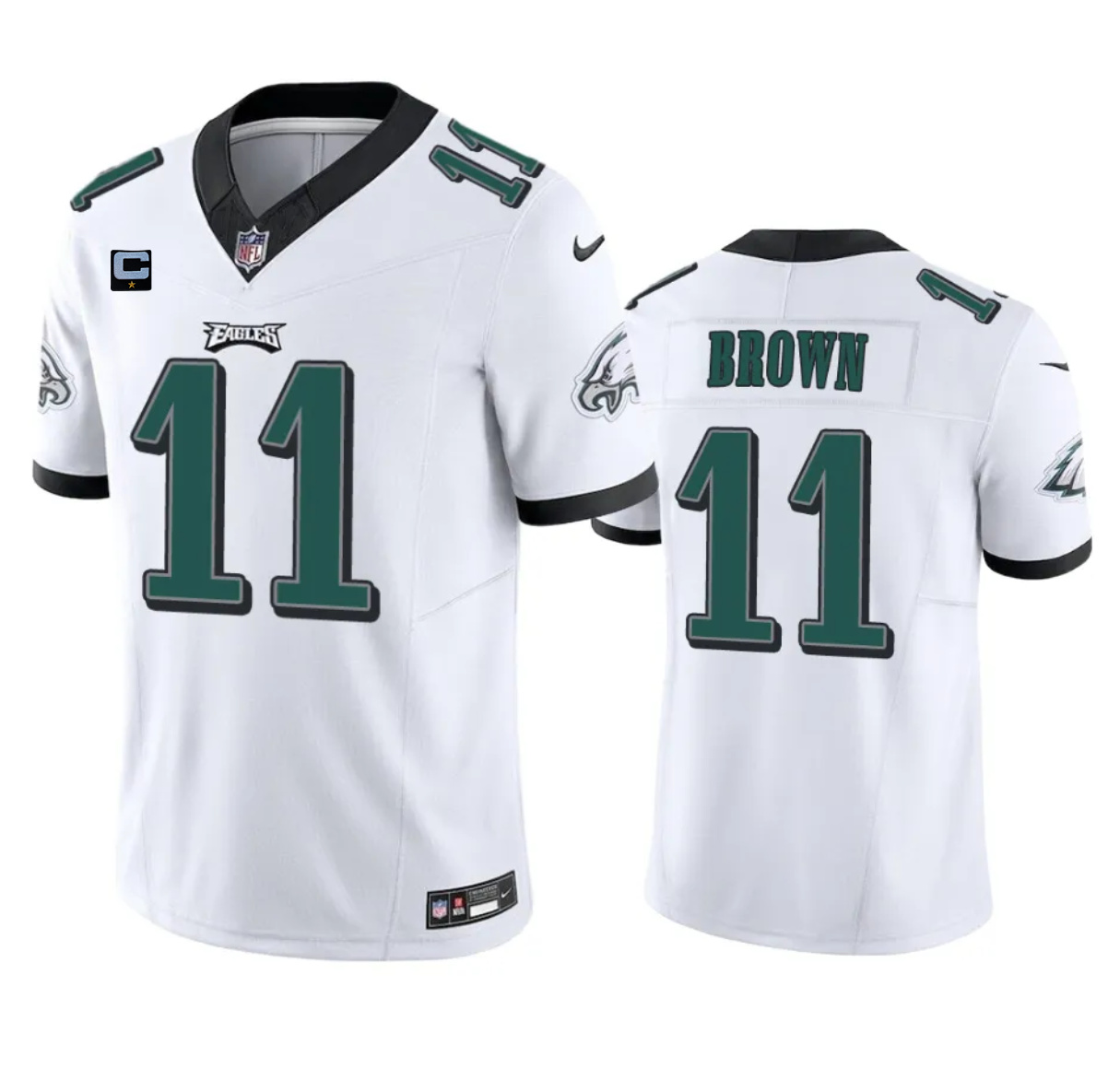 Limited Women's Jason Kelce White Road Jersey - #62 Football Philadelphia  Eagles 100th Season Vapor Untouchable Size S