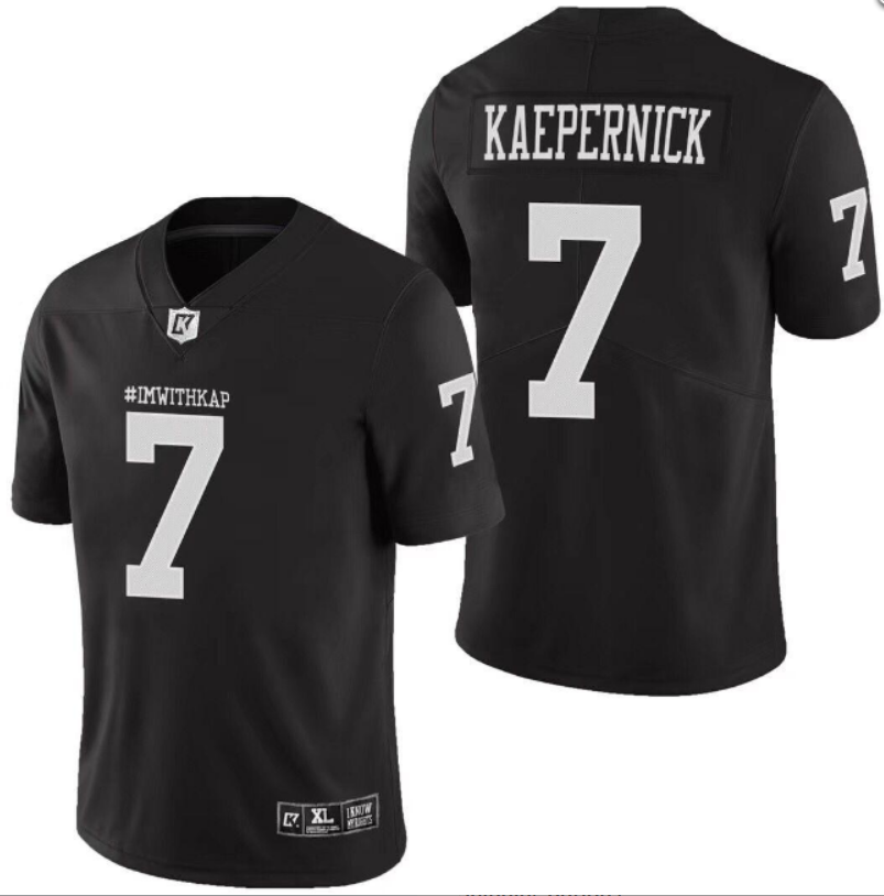 Debuts Limited Edition Colin Kaepernick True to 7 Jerseys [Jersey-001 ...