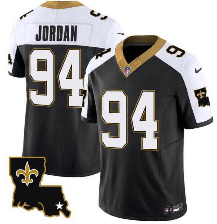 Nike Men's New Orleans Saints Tyrann Mathieu #32 Vapor F.U.S.E. Limited  Black Jersey