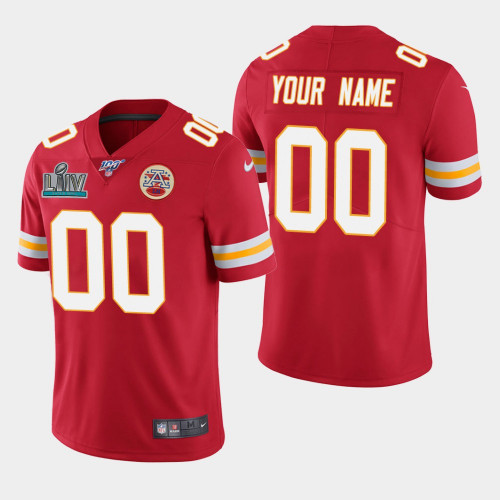 Men's Chiefs ACTIVE PLAYER Red Super Bowl LIV Vapor Untouchable Limited Stitched NFL Jersey (Check description if you want Women or Youth size)