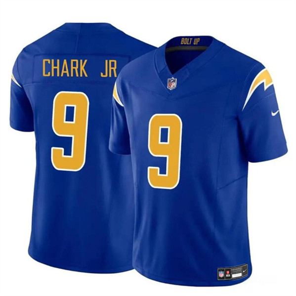 Men's Los Angeles Chargers #9 DJ Chark Jr Royal 2024 F.U.S.E. Vapor Limited Football Stitched Jersey