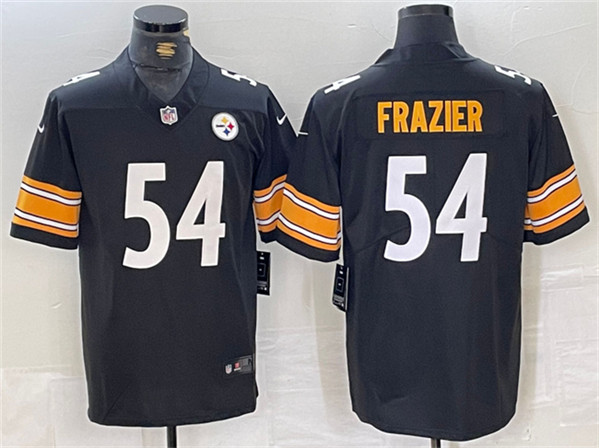 Men's Pittsburgh Steelers #54 Zach Frazier Black Vapor Untouchable Limited Football Stitched Jersey