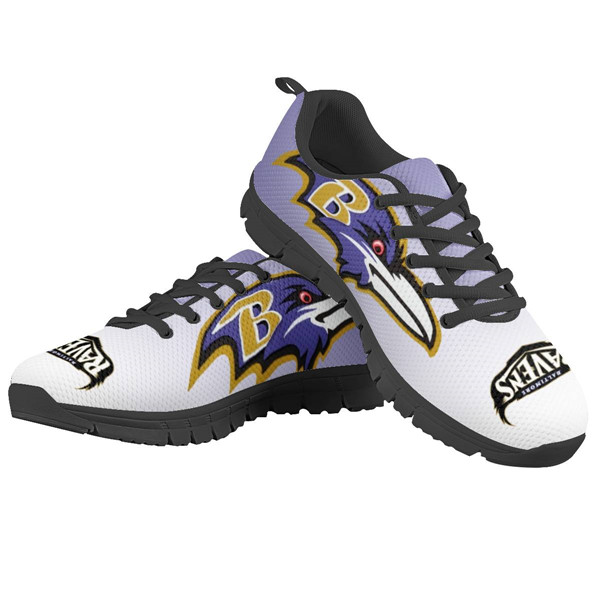 Men's NFL Baltimore Ravens Lightweight Running Shoes 018