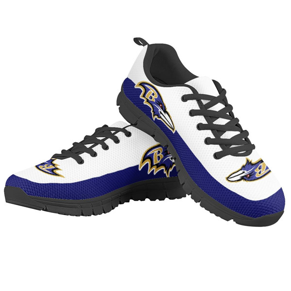 Men's NFL Baltimore Ravens Lightweight Running Shoes 016