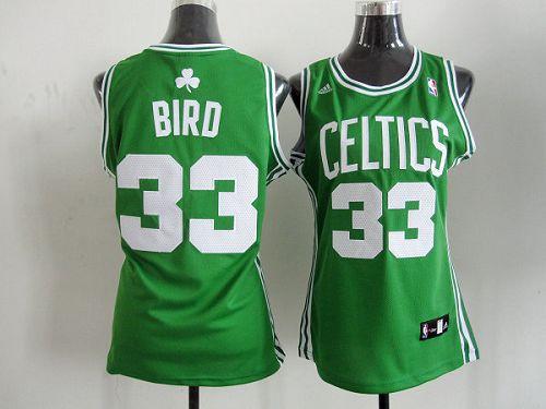 Youth Celtics Green #33 Larry Bird Stitched NBA Jersey