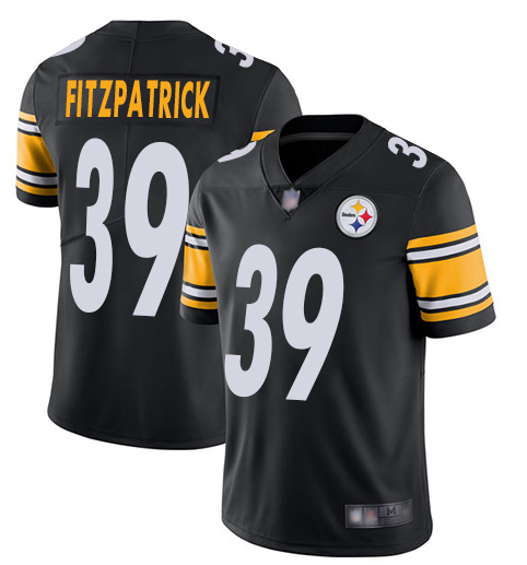 Youth Pittsburgh Steelers #39 Minkah Fitzpatrick Black Vapor Untouchable Limited Stitched NFL Jersey