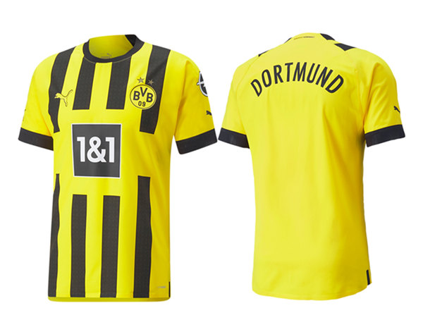 Youth Borussia Dortmund 2022/23 Home Soccer Jersey