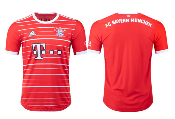 Youth Bayern Munich 2022/23 Home Soccer Jersey