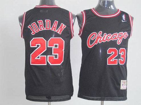 Toddler Chicago Bulls #23 Michael Jordan Black Stitched Basketball ...