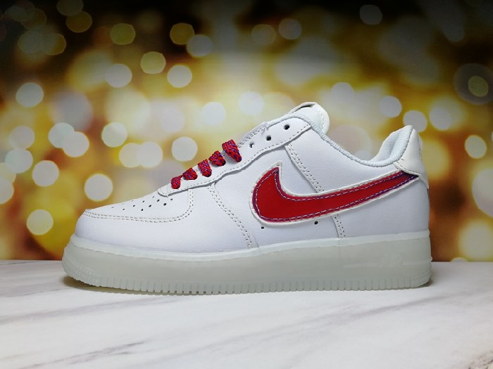 Women's Air Force 1 White/Red Shoes 161 [Women_Air Force1_161] - $57.99 ...