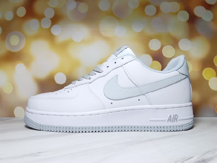 Women's Air Force 1 White/Gray Shoes 122 [Women_Air Force1_122] - $57. ...