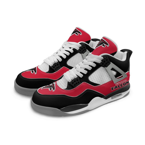 Women's Atlanta Falcons Running weapon Air Jordan 4 Shoes 002
