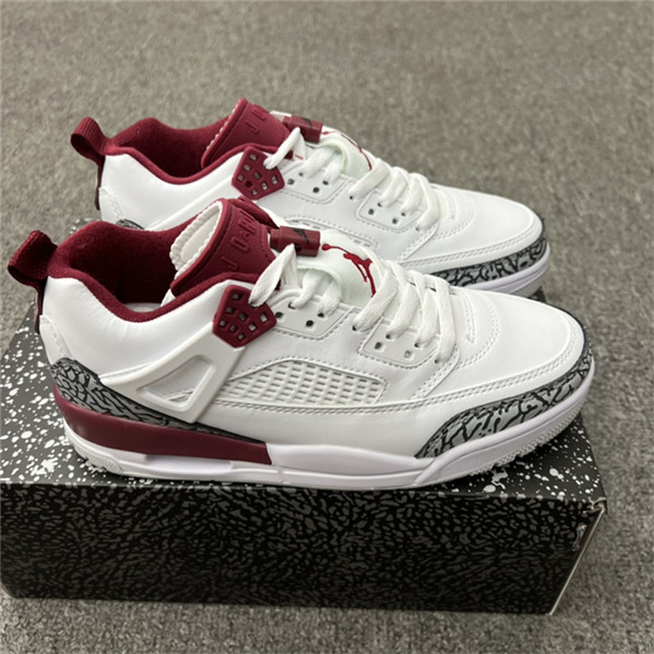 Women's Running weapon Air Jordan 4 White/Red Shoes 094