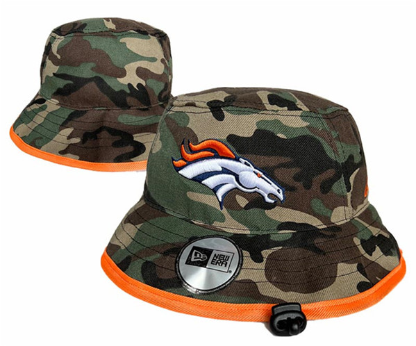 Denver Broncos Salute To Service Stitched Bucket Fisherman Hats 084