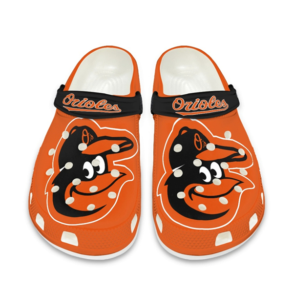 Women's Baltimore Orioles Bayaband Clog Shoes