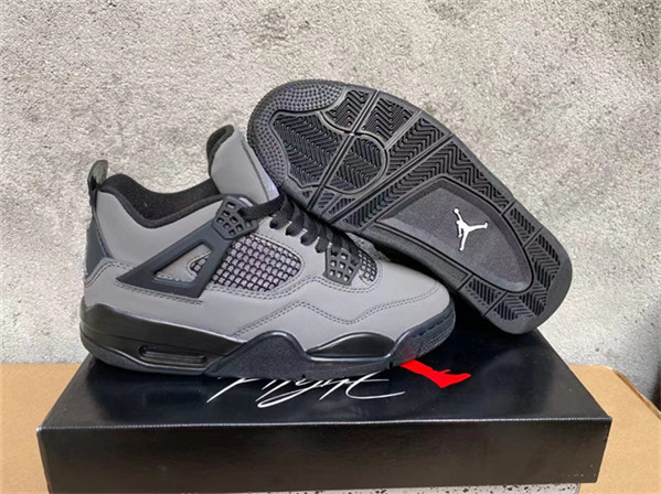Men's Hot Sale Running weapon Air Jordan 4 Gray Shoes 206